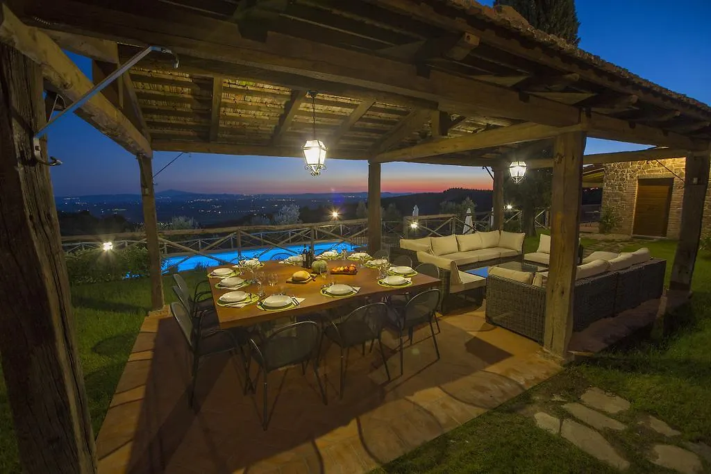 Villa Tenuta Angelici Winery Agriturismo Henni With Pool Sauna And Jacuzzi Cortona