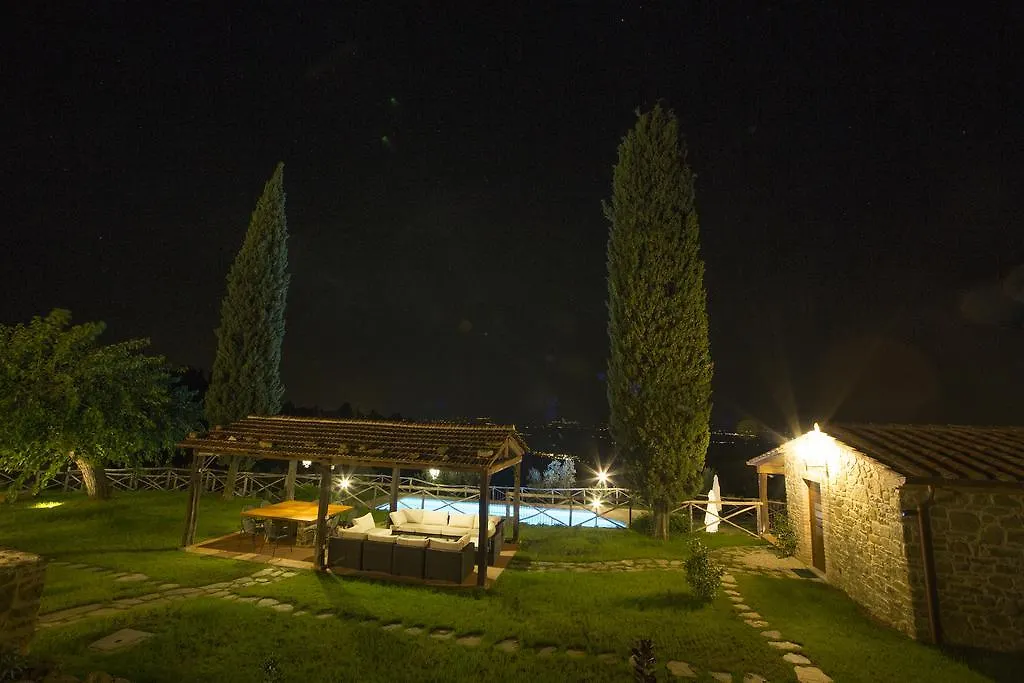 Villa Tenuta Angelici Winery Agriturismo Henni With Pool Sauna And Jacuzzi Cortona