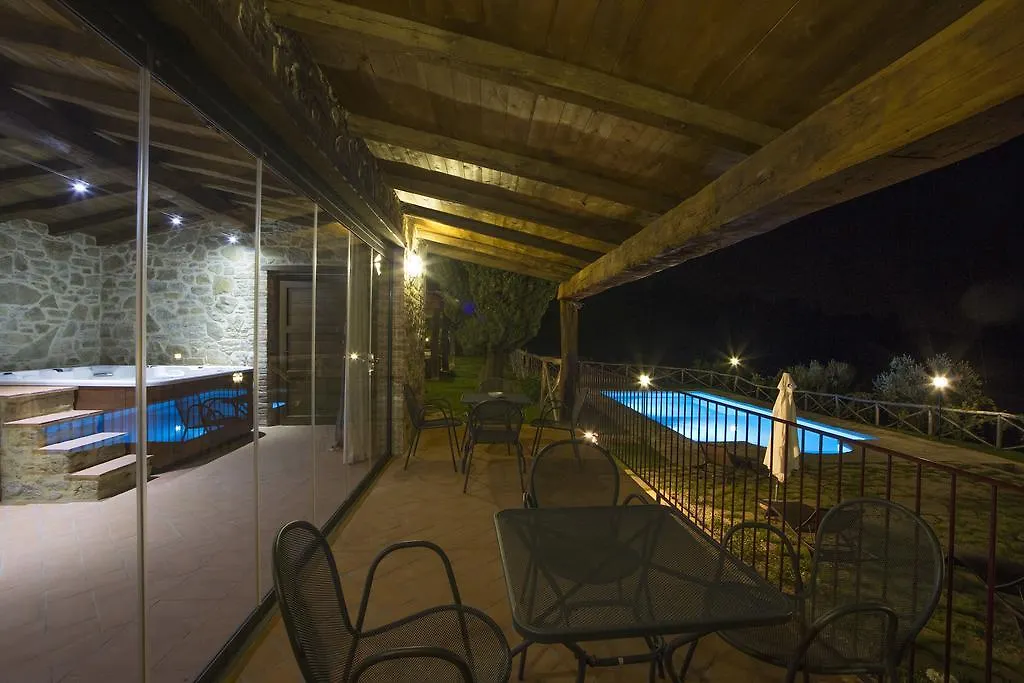 Villa Tenuta Angelici Winery Agriturismo Henni With Pool Sauna And Jacuzzi Cortona Italy